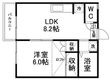 レオパレス大野田第４の間取図
