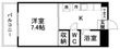 レジデンス銀杏の間取図