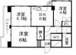 朝日プラザ五橋IIIの間取図