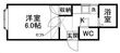 モアクレスト河原町の間取図