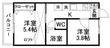 アーバン栗生の間取図