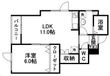 リーコーポ六番館の間取図