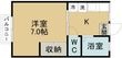 ピースフル八幡宮の間取図