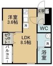 ＲＥＧＡＬＥＳＴ連坊の間取図