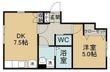 ティエード スターブルの間取図