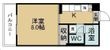 レジデンスササキの間取図