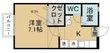 シティ川内IIの間取図