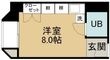 片平ホワイトレジデンスの間取図