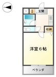 大阪市東淀川区東中島1丁目の間取図