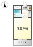 大阪市東淀川区東中島2丁目の間取図