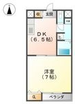 大阪市東淀川区東中島2丁目の間取図