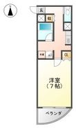 大阪市東淀川区東中島2丁目の間取図