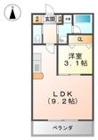 大阪市東淀川区東中島2丁目の間取図