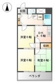 大阪市東淀川区東中島2丁目の間取図