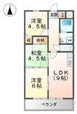 大阪市淀川区木川東1丁目の間取図