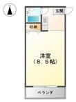 大阪市東淀川区東中島1丁目の間取図