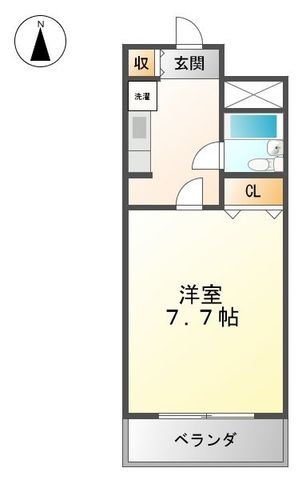 拡大写真:大阪市東淀川区東中島1丁目 408の間取り