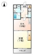 大阪市淀川区木川西3丁目の間取図