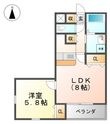 大阪市淀川区木川東3丁目の間取図