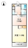 大阪市淀川区木川西2丁目の間取図