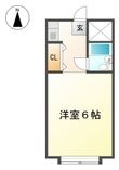 大阪市東淀川区東中島1丁目の間取図
