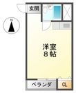 大阪市東淀川区西淡路1丁目の間取図