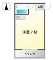 大阪市淀川区木川西1丁目の間取図