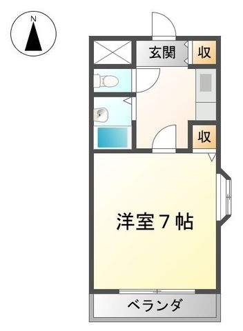 拡大写真:大阪市淀川区野中南2丁目 203の間取り