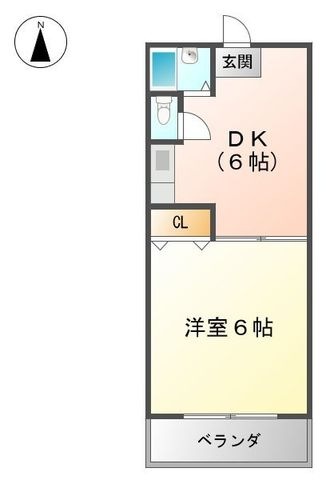 拡大写真:大阪市淀川区野中北2丁目 302の間取り
