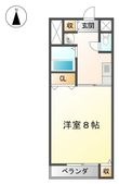 大阪市東淀川区柴島2丁目の間取図