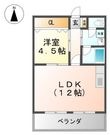 大阪市東淀川区淡路1丁目の間取図