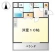 大阪市東淀川区柴島2丁目の間取図