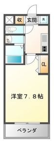 大阪市淀川区木川西3丁目の間取図