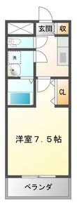 大阪市淀川区木川西3丁目の間取図