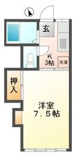 写真：フジパレス扇町2階の間取図