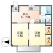倉敷市中庄の間取図