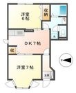 倉敷市三田の間取図