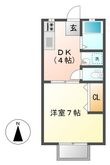 写真：倉敷市藤戸町天城 2階202の間取図