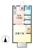 写真:倉敷市藤戸町天城 2階206の間取図
