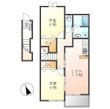 倉敷市茶屋町の間取図