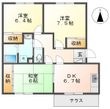 倉敷市茶屋町の間取図
