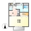 倉敷市鳥羽の間取図