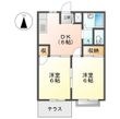 倉敷市中庄の間取図