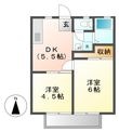 倉敷市中庄の間取図