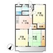 総社市三輪の間取図