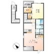 倉敷市茶屋町の間取図