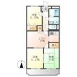 総社市中央4丁目の間取図