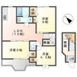 倉敷市宮前の間取図