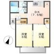 都窪郡早島町若宮の間取図