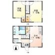 倉敷市中庄の間取図